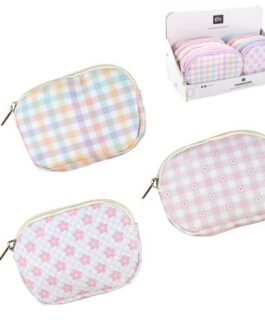 Monederos pastel estampados