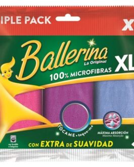 Pack 3 balletas Ballerina