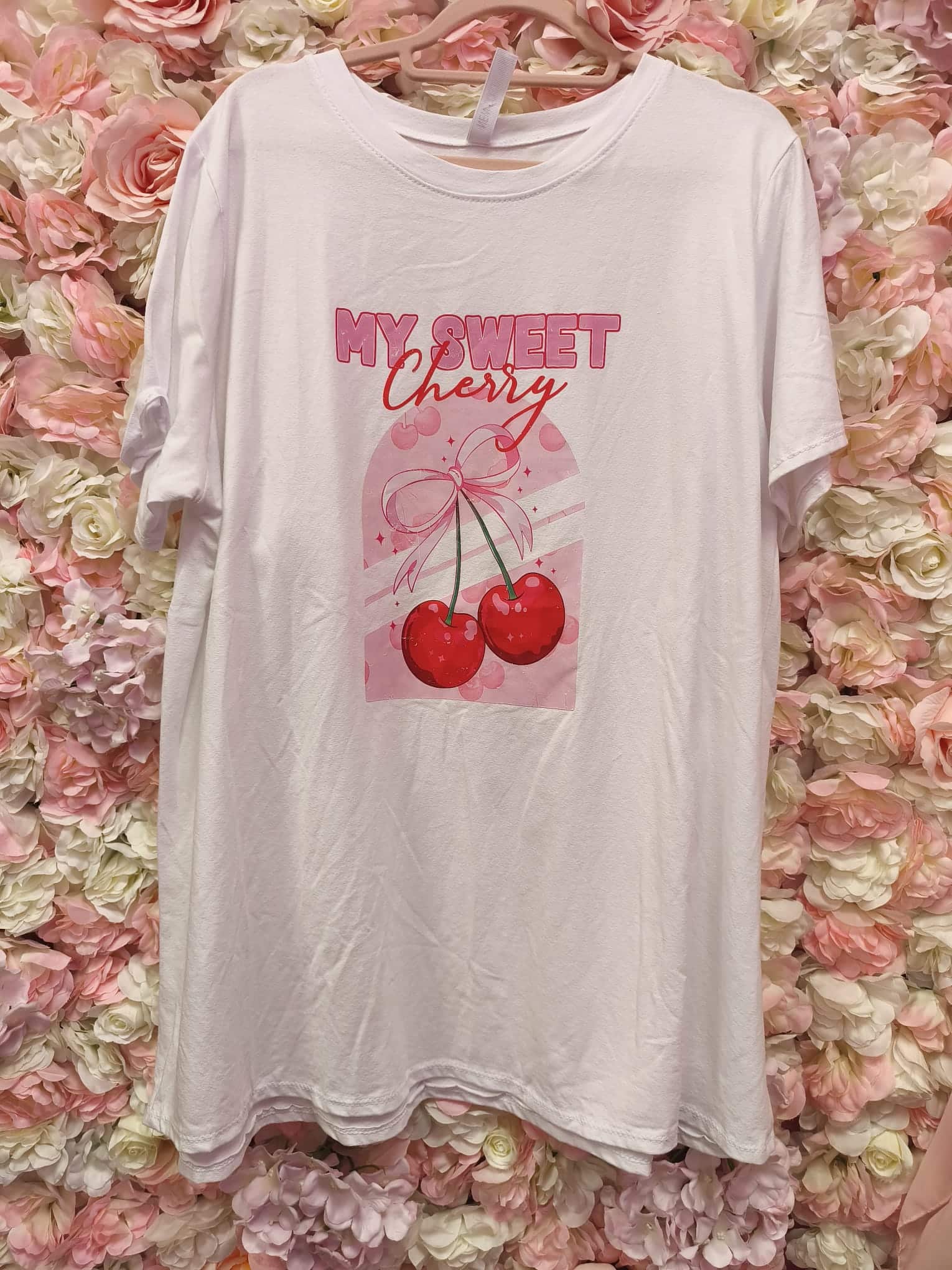 Camiseta curvy my sweet cherry - Imagen 4