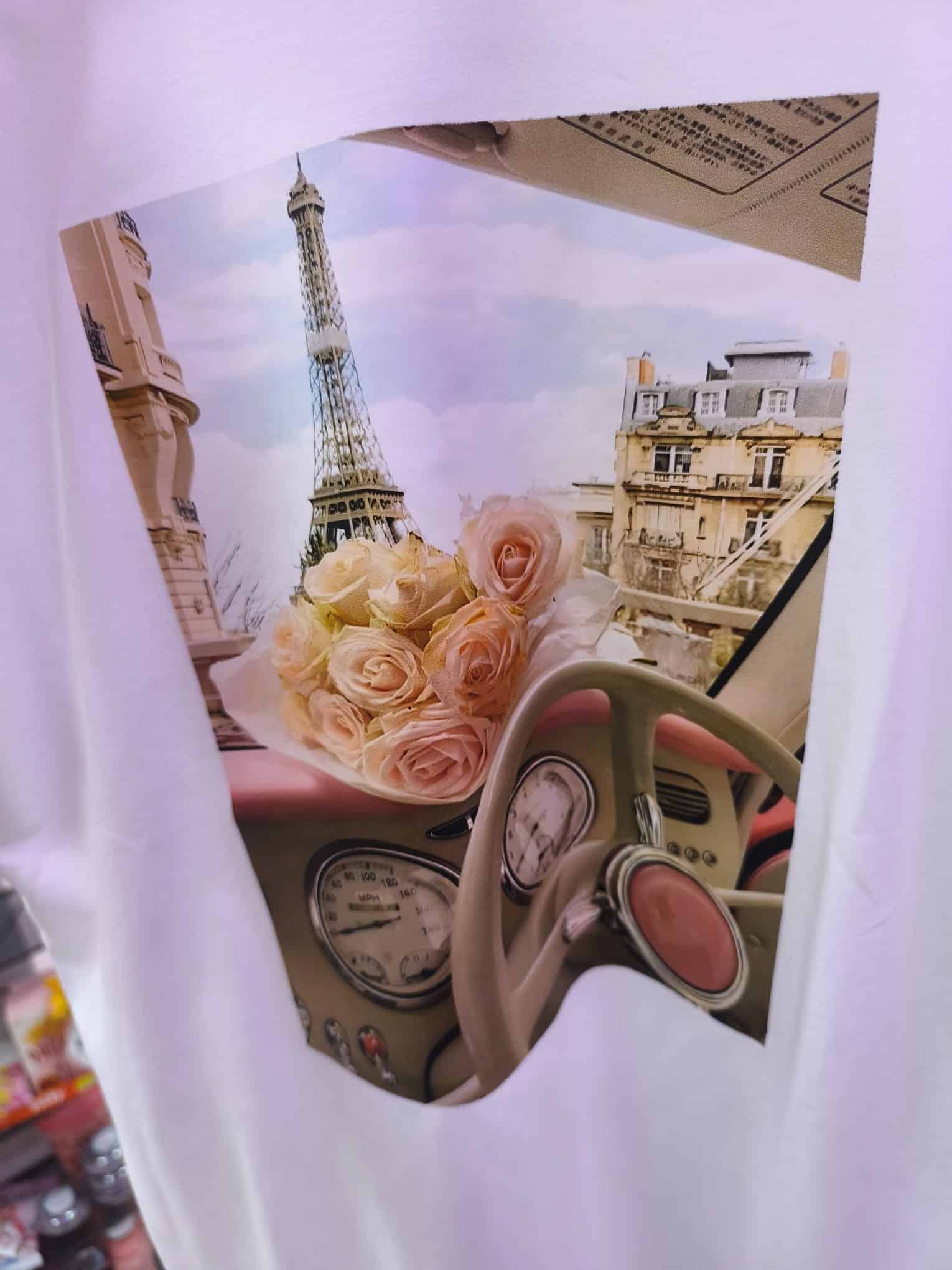 Camiseta curvy conduciendo en París - Imagen 3