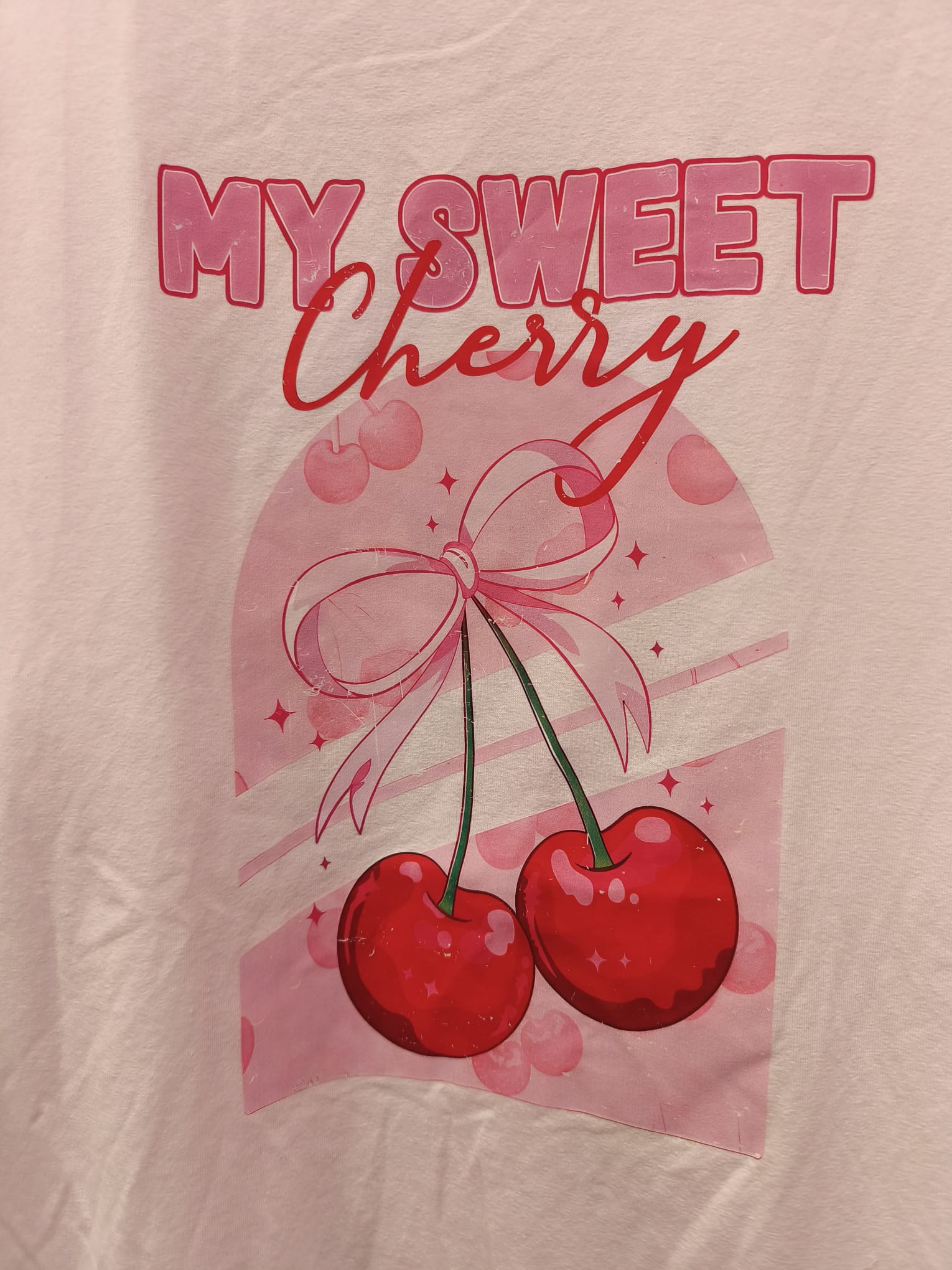 Camiseta curvy my sweet cherry - Imagen 3