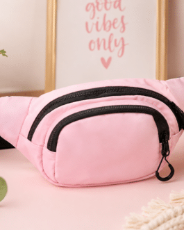 Riñonera mini rosa