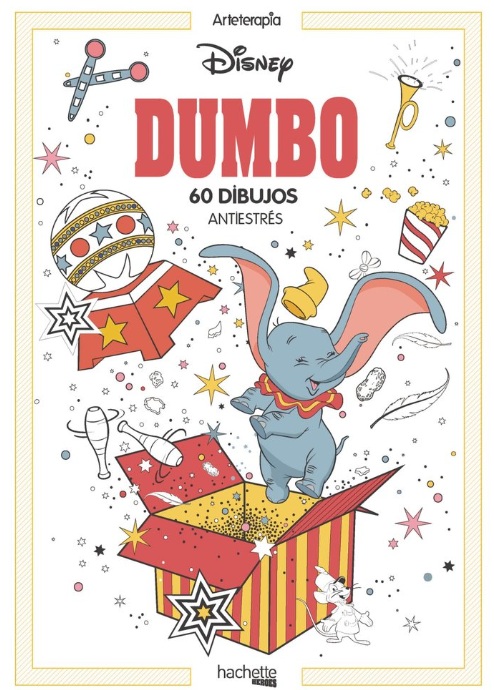 Libro colorear Dumbo