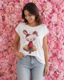 Camiseta conejita en nube