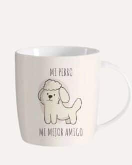 Taza caniche mejor amigo