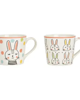 Tazas conejos de colores