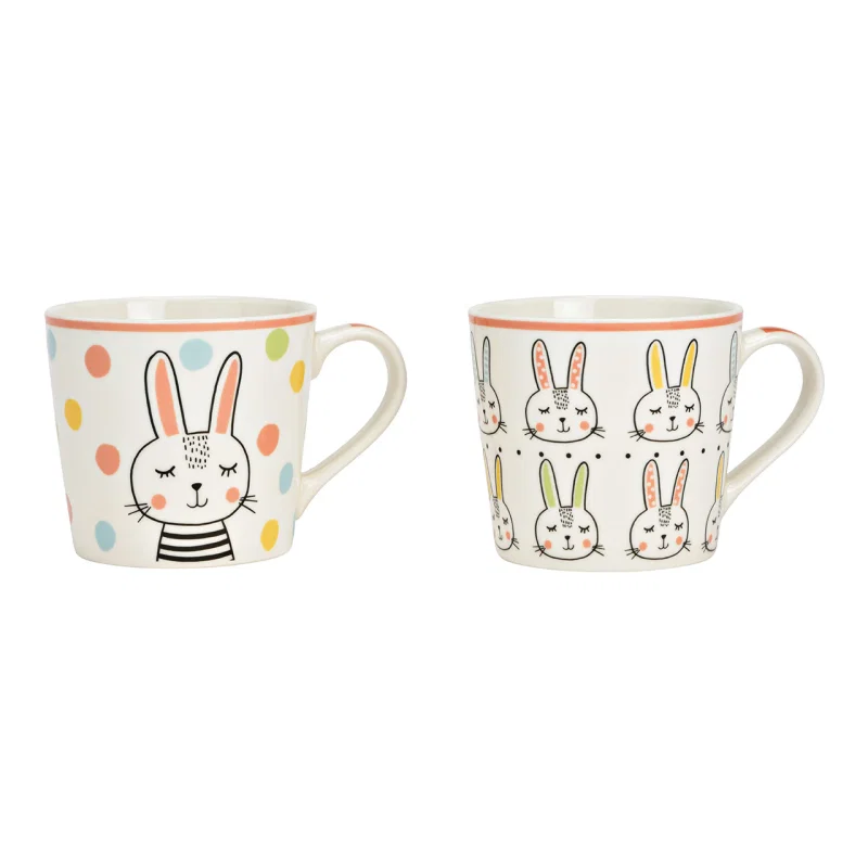 Tazas conejos de colores