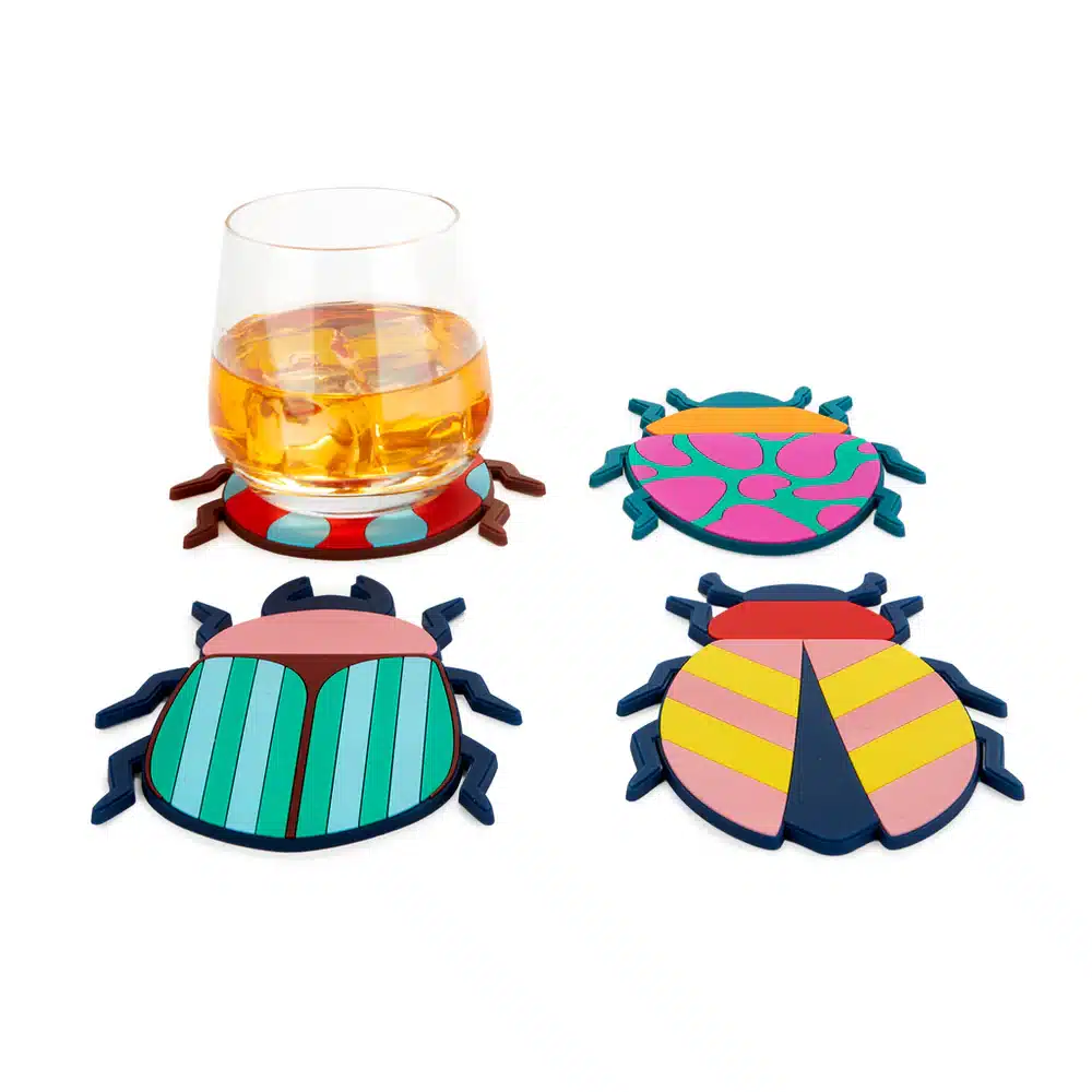 Posavasos escarabajos