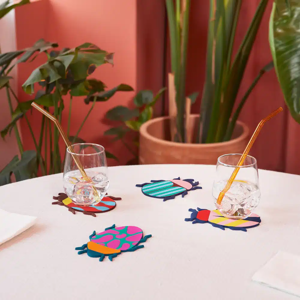Posavasos escarabajos - Imagen 3