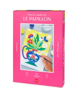 Cuadro pintar por números Papillon