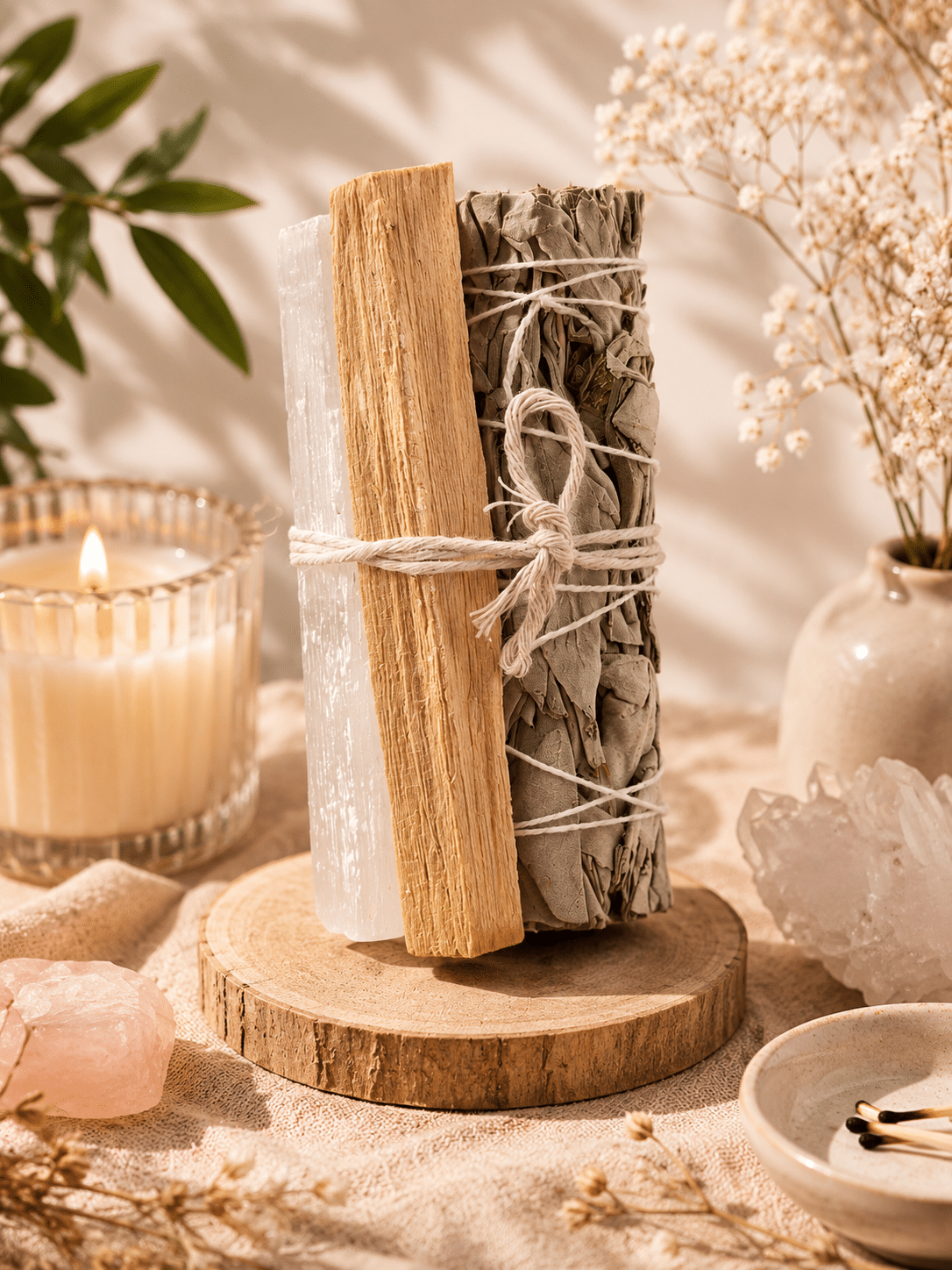 Kit palo santo limpieza energética - Imagen 3