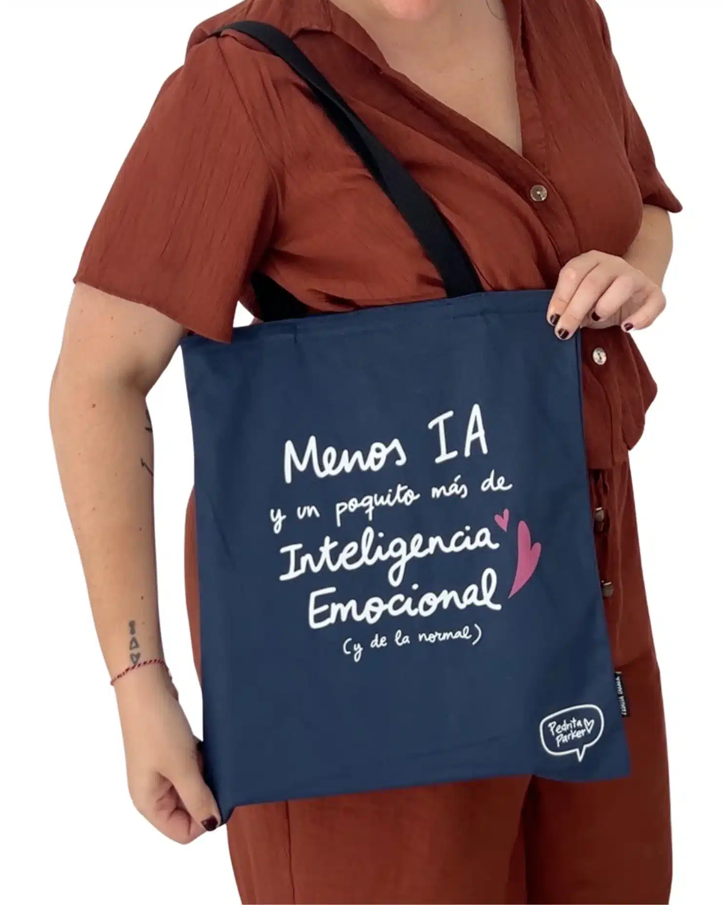 Totebag Menos IA más inteligencia emocional - Imagen 3
