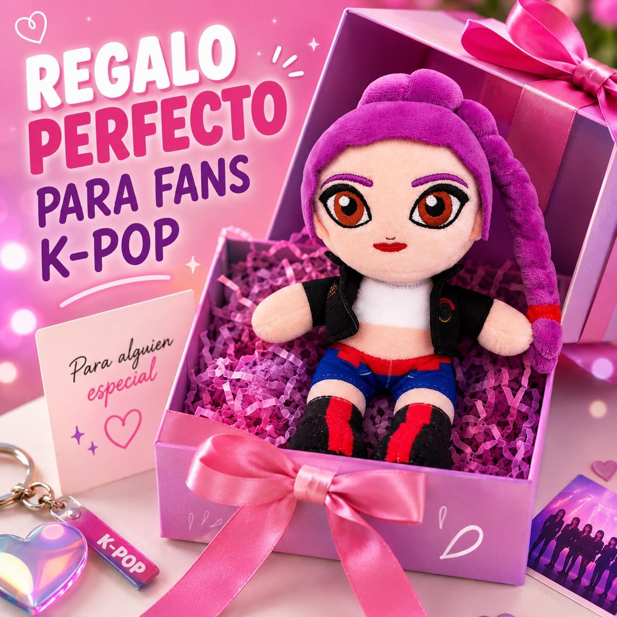 Peluche Rumi K pop Demon hunters - Imagen 2