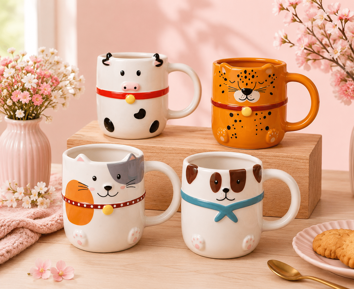 Tazas animales