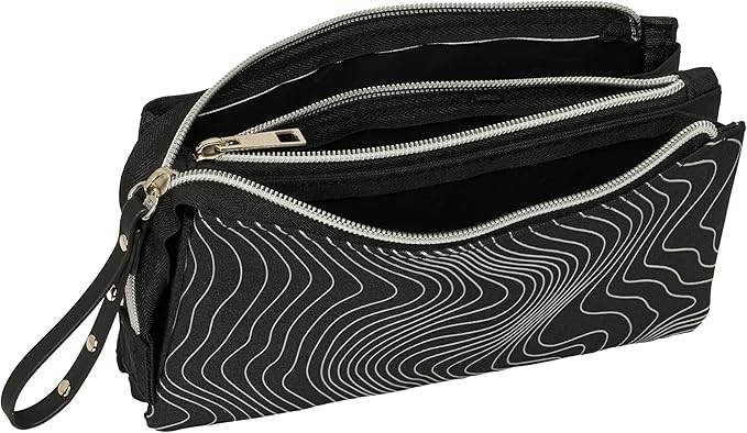 Estuche triple negro K pop Demon hunters - Imagen 3