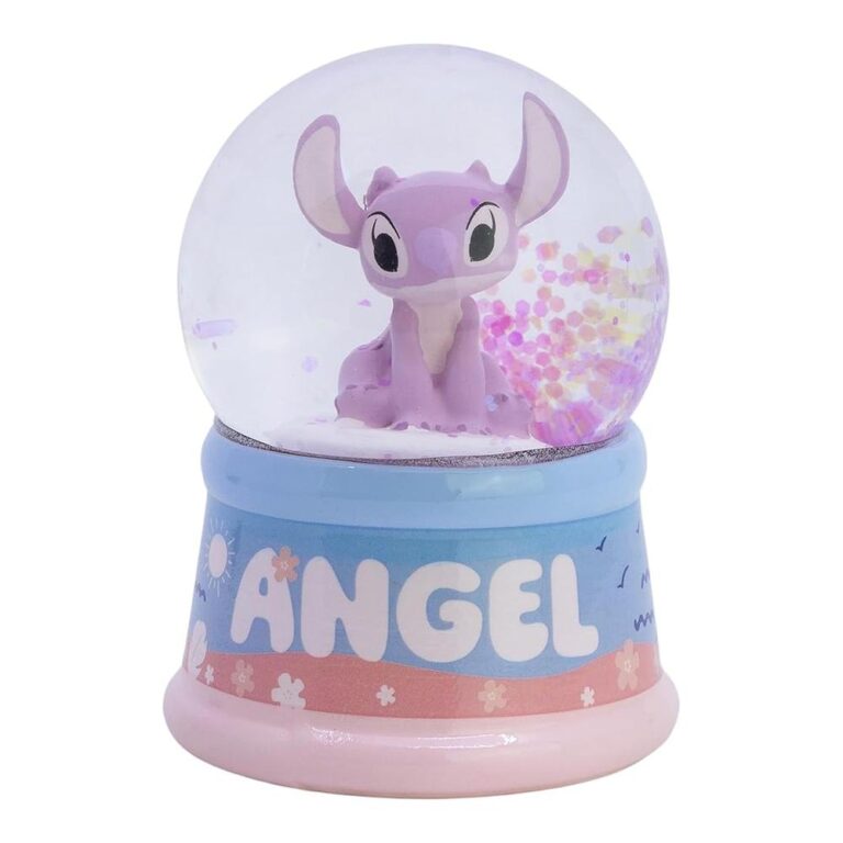 Bola cristal Stitch y Angel - Imagen 3