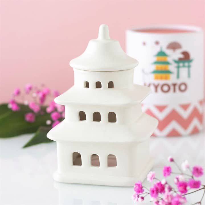 Quemador aceite y ceras pagoda