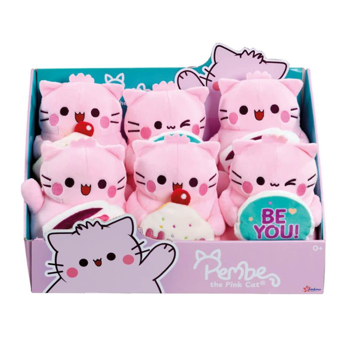 Peluches pink cats