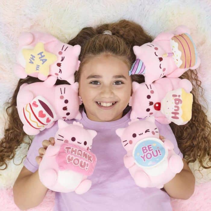 Peluches pink cats - Imagen 3