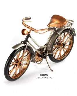 Bicicleta vintage decorativa metal