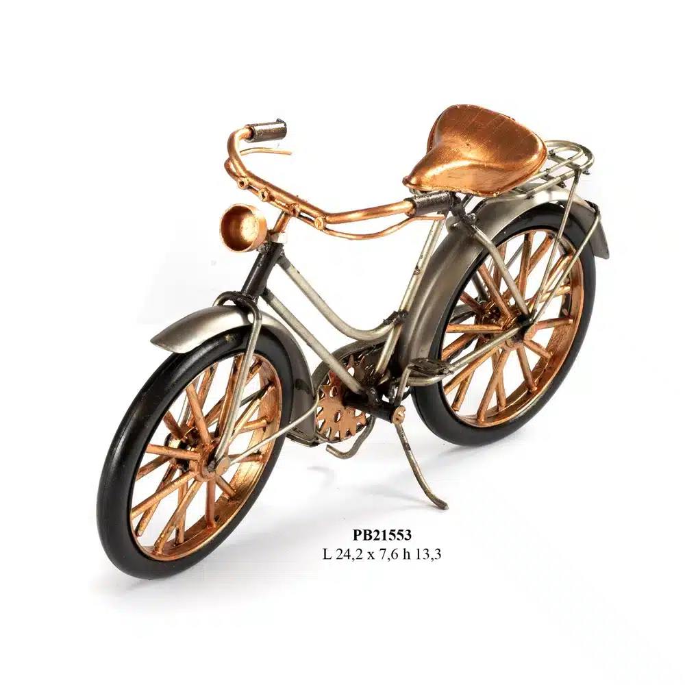 Bicicleta vintage decorativa metal