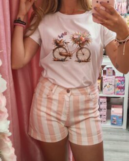 Camiseta bicicleta vintage