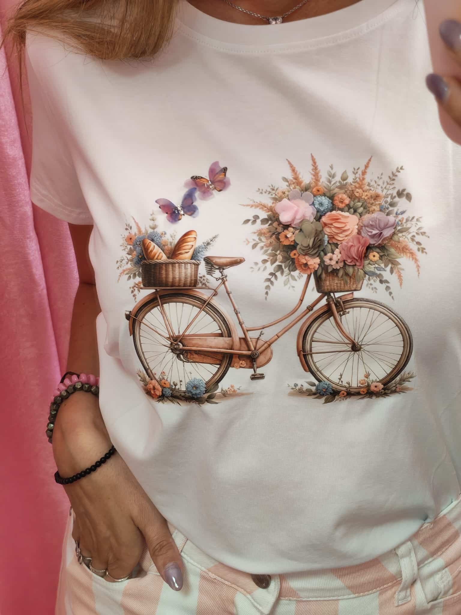 Camiseta bicicleta vintage - Imagen 2
