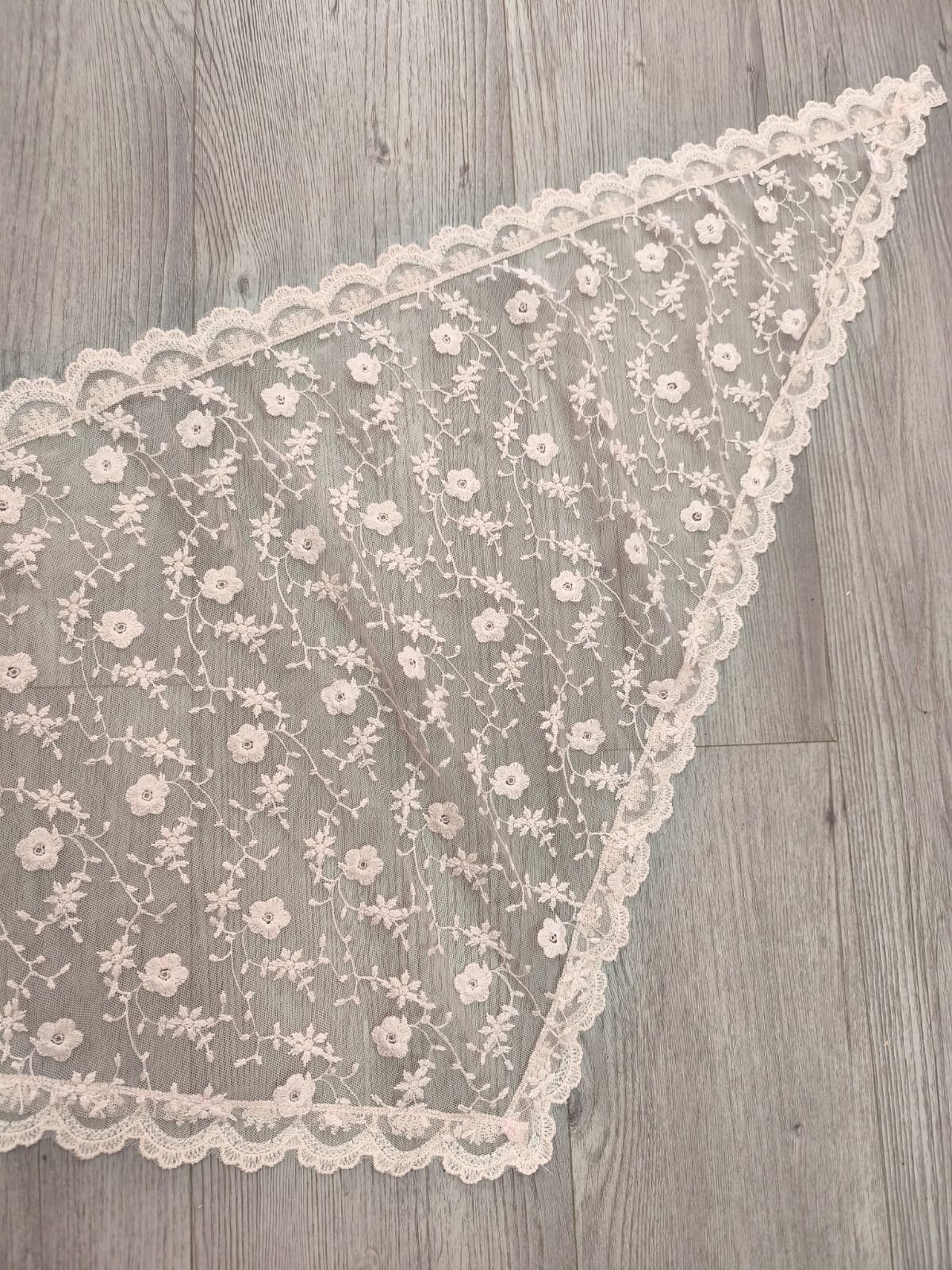Pañoleta tul floral - Imagen 2