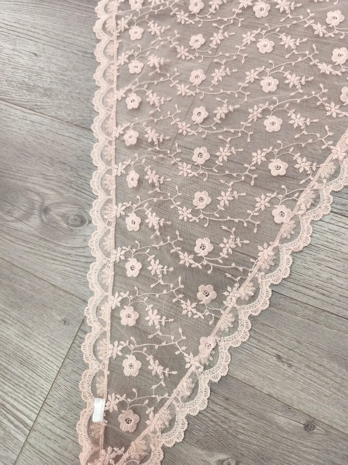 Pañoleta tul floral - Imagen 3