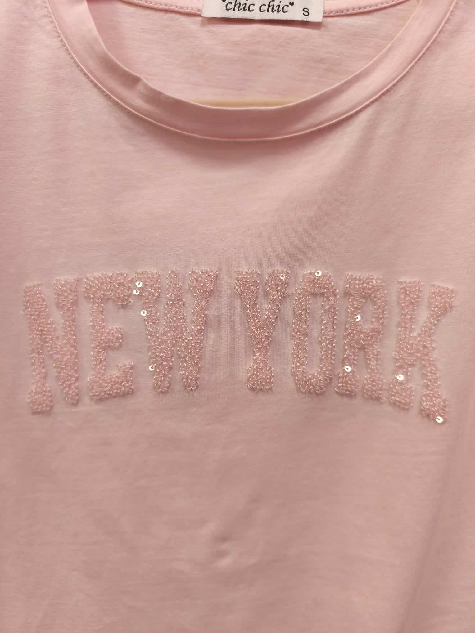 Camiseta New York brillo - Imagen 3