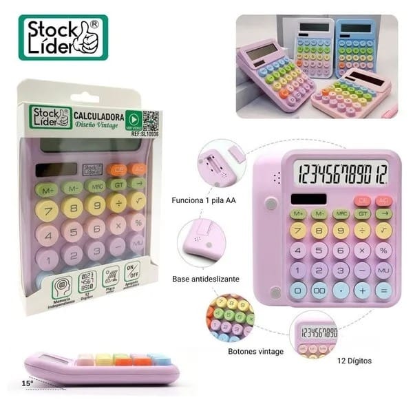 Calculadora colorines