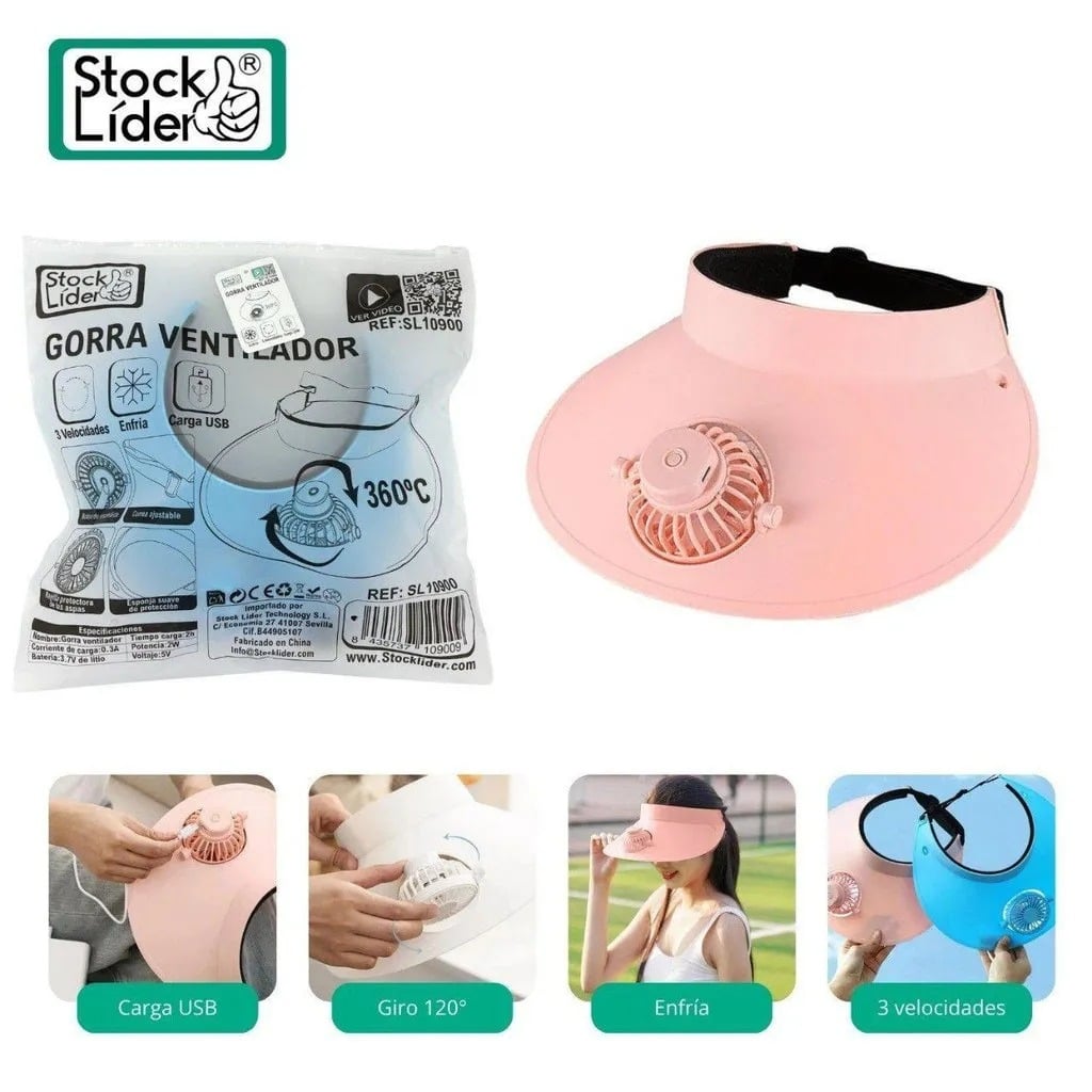 Visera ventilador