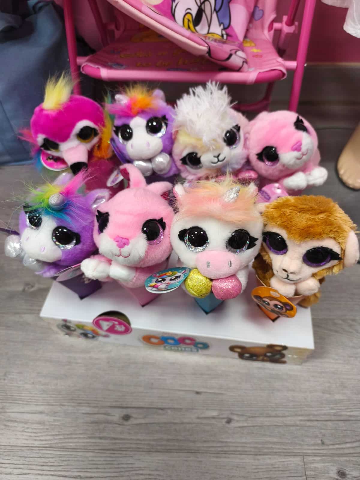Peluches Coco cones