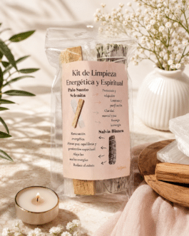Kit palo santo limpieza energética