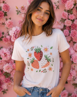 Camiseta fresas