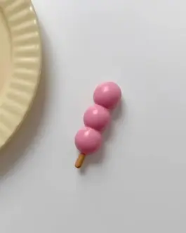 Imán dango rosa