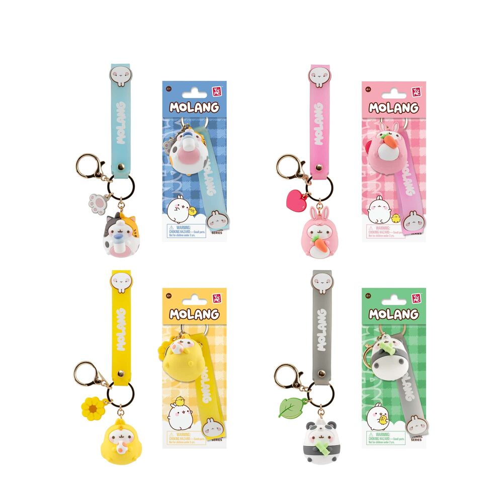 Llaveros divertidos Molang