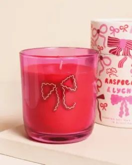 Vela raspberry lazos