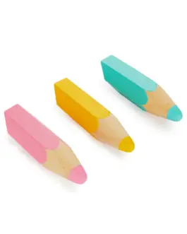 Perchas lápices pastel