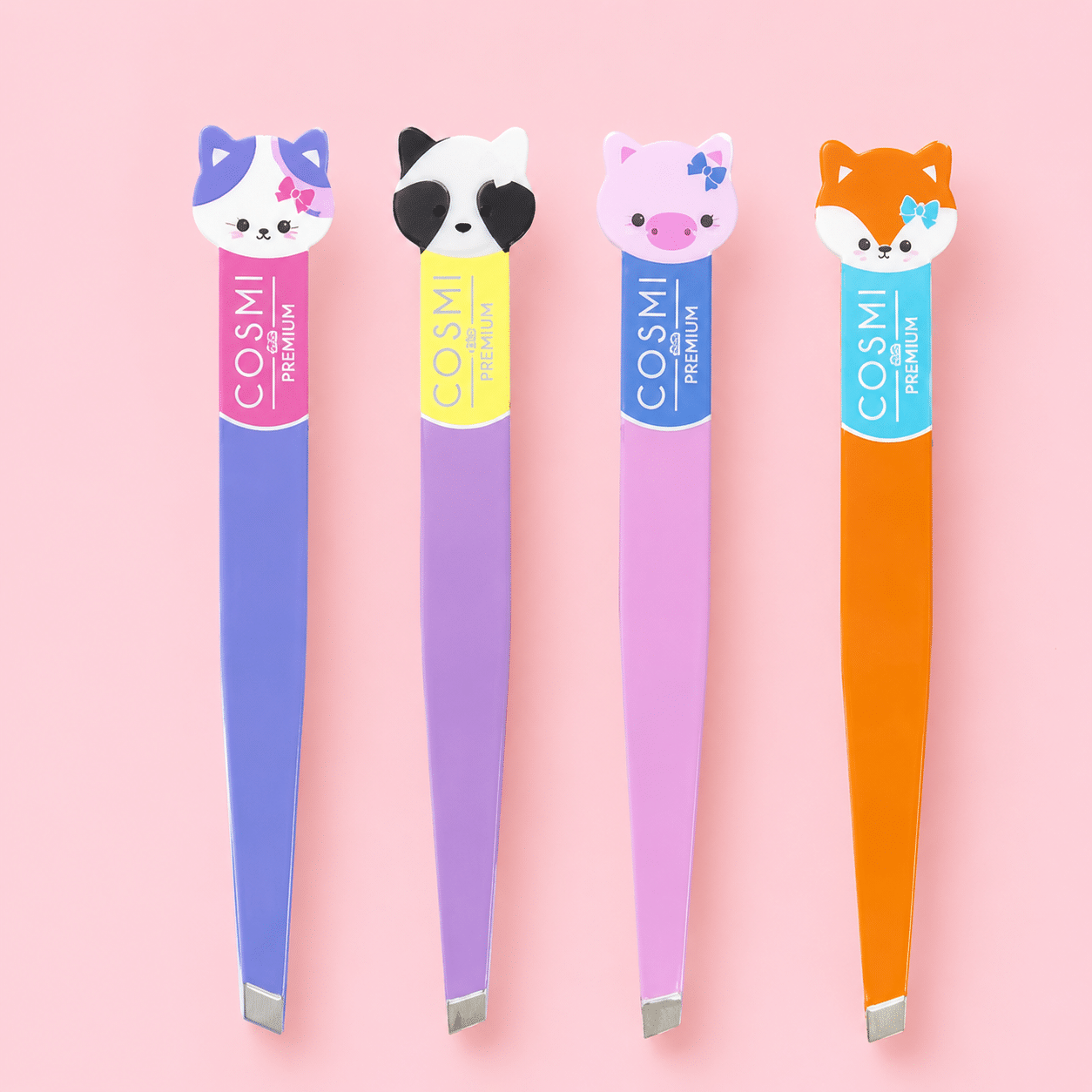 Pinzas cejas animales Cosmi