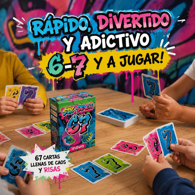 Juego cartas Six Seven - Imagen 3