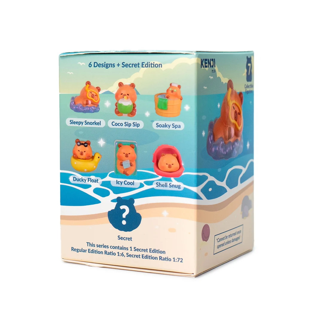 Blind box capibara beach holyday - Imagen 3