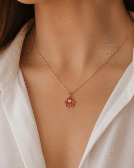 Collar acero huella