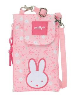 Bolsito porta móvil Miffy rosa