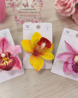 Horquilla para el pelo orquídea
