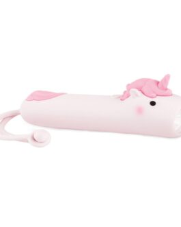 Linterna silicona unicornio rosa