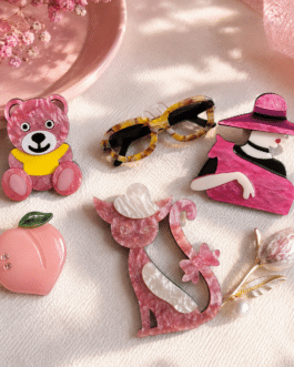 Broches decorativos de diseño