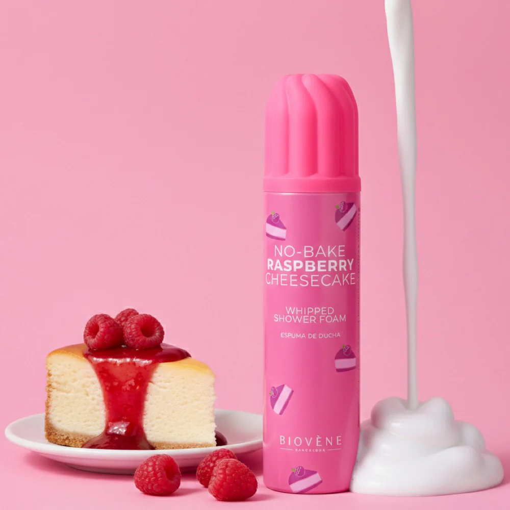 Espuma de baño tarta de queso