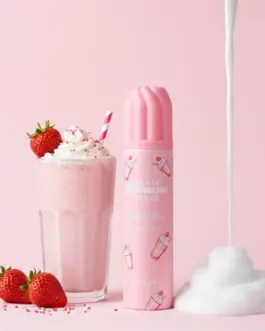 Espuma de baño batido de fresa