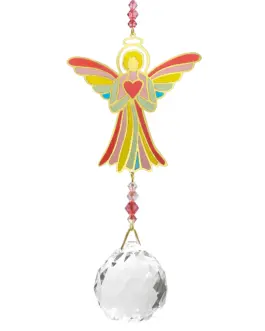 Cristal feng shui ángel de la guarda